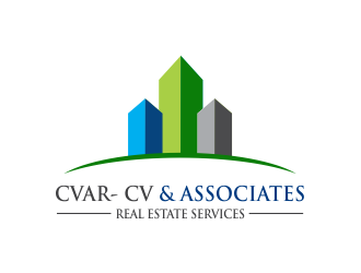 CVAR- CV & ASSOCIATES REALTY logo design by Girly