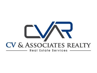 CVAR- CV & ASSOCIATES REALTY logo design by daywalker