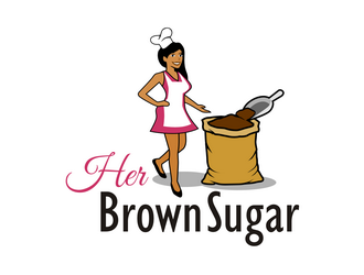 Her Brown Sugar logo design by haze