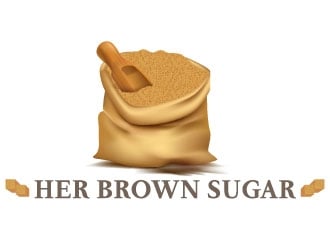 Her Brown Sugar logo design by nehel