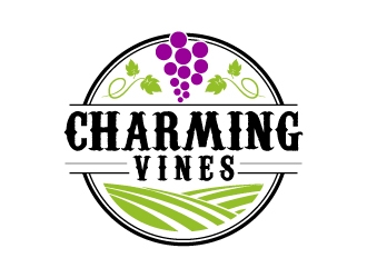 CharmingVines logo design by J0s3Ph