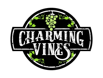 CharmingVines logo design by daywalker