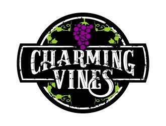 CharmingVines logo design by daywalker