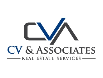 CVAR- CV & ASSOCIATES REALTY logo design by jaize