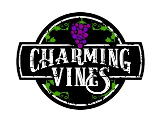 CharmingVines logo design by daywalker