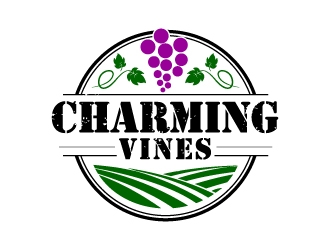 CharmingVines logo design by J0s3Ph