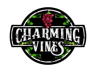 CharmingVines logo design by daywalker