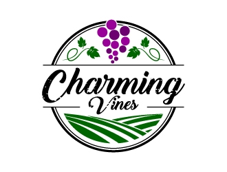 CharmingVines logo design by J0s3Ph