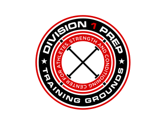 Division 1 Prep  logo design by evdesign