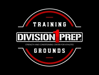 Division 1 Prep  logo design by kenartdesigns