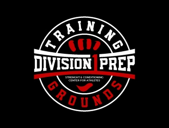 Division 1 Prep  logo design by kenartdesigns