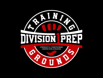 Division 1 Prep  logo design by kenartdesigns