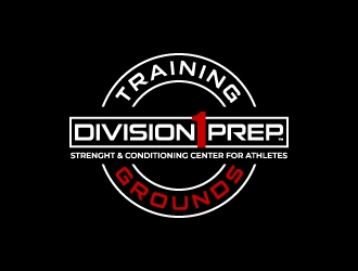 Division 1 Prep  logo design by kenartdesigns