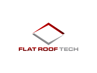 Flat Roof Tech logo design by alby