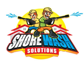 Shore Wash Solutions logo design by REDCROW