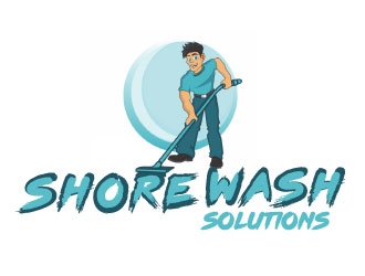 Shore Wash Solutions logo design by nehel