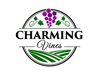 CharmingVines logo design by J0s3Ph