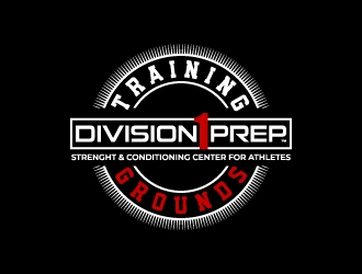 Division 1 Prep  logo design by kenartdesigns