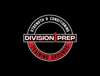 Division 1 Prep  logo design by kenartdesigns