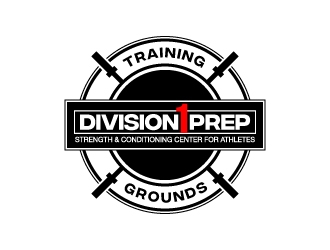 Division 1 Prep  logo design by kenartdesigns