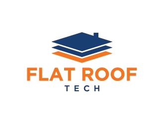 Flat Roof Tech logo design by Fear