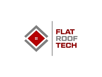 Flat Roof Tech logo design by zoki169