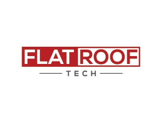 Flat Roof Tech logo design by jafar