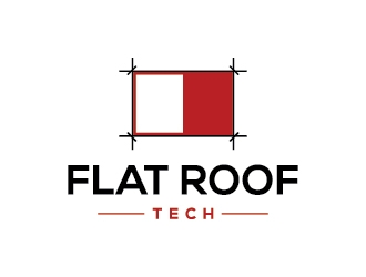 Flat Roof Tech logo design by jafar