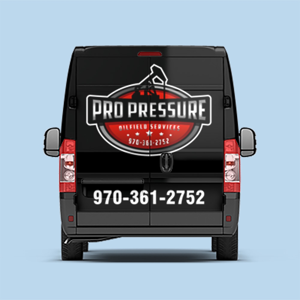 PRO PRESSURE OILFIELD SERVICES logo design by Kindo