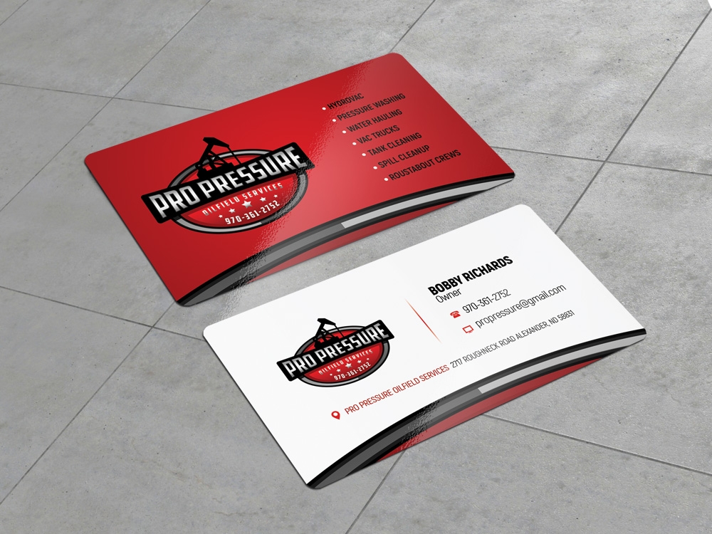 PRO PRESSURE OILFIELD SERVICES logo design by aamir