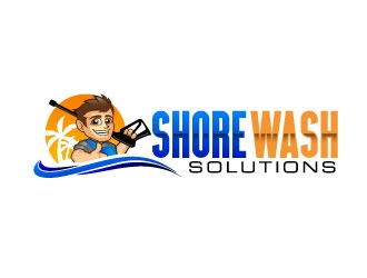 Shore Wash Solutions logo design by daywalker