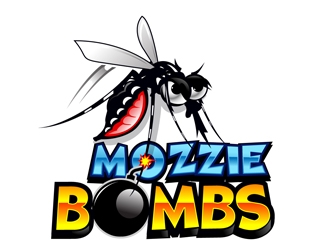 Mozzie Bombs logo design by DreamLogoDesign