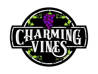 CharmingVines logo design by daywalker