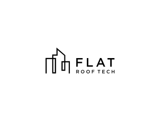 Flat Roof Tech logo design by kaylee