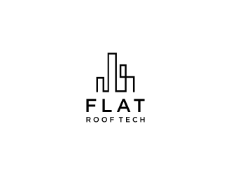 Flat Roof Tech logo design by kaylee