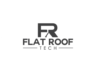 Flat Roof Tech logo design by Donadell