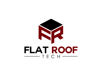 Flat Roof Tech logo design by Donadell