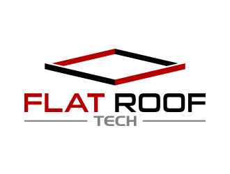 Flat Roof Tech logo design by lexipej