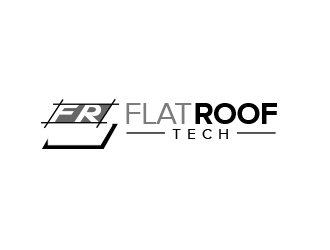 Flat Roof Tech logo design by BeDesign