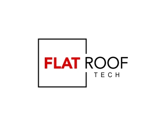 Flat Roof Tech logo design by excelentlogo