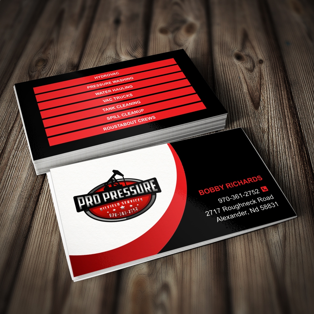 PRO PRESSURE OILFIELD SERVICES logo design by Kindo