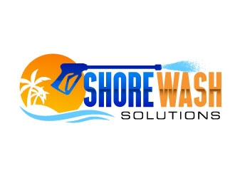 Shore Wash Solutions logo design by daywalker