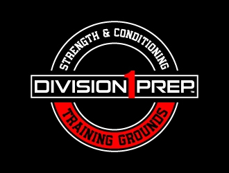 Division 1 Prep  logo design by kenartdesigns