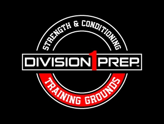 Division 1 Prep  logo design by kenartdesigns