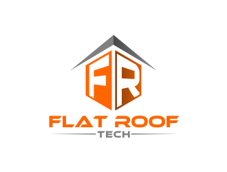 Flat Roof Tech logo design by qqdesigns