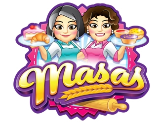 Masas logo design by ZedArts