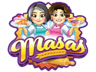 Masas logo design by ZedArts