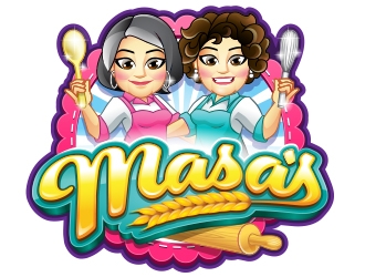 Masas logo design by ZedArts