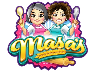 Masas logo design by ZedArts