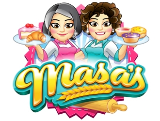 Masas logo design by ZedArts